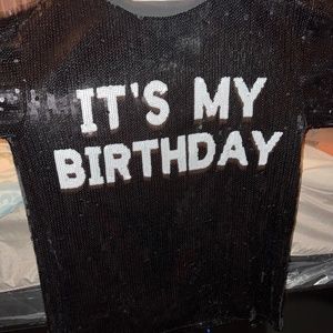 Birthday shirt/dress